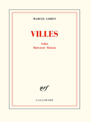 cover image of Villes